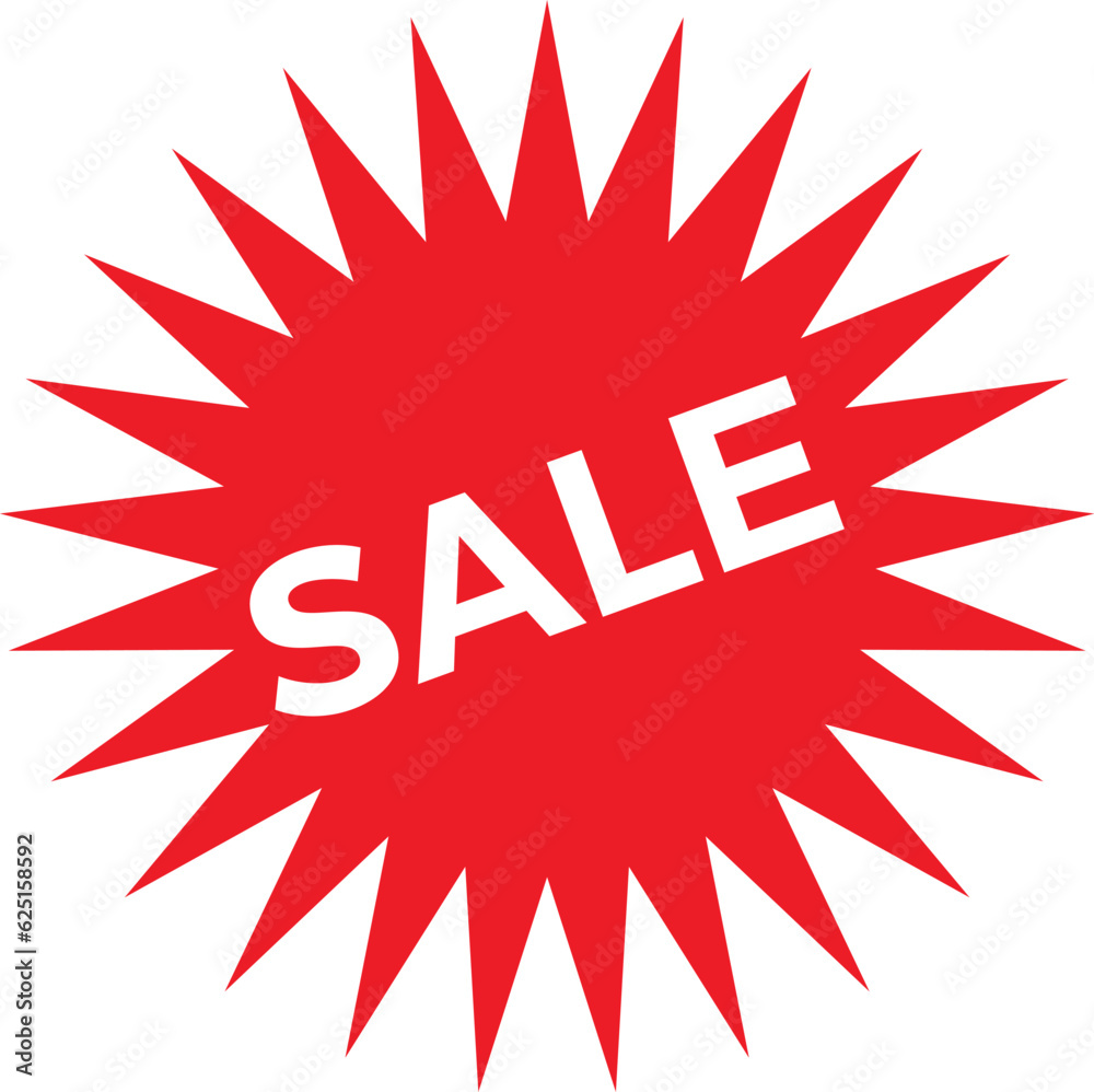 Sale icon. vector sign labels and badges