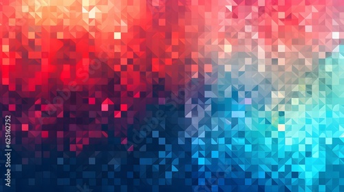pixel color block abstract background
