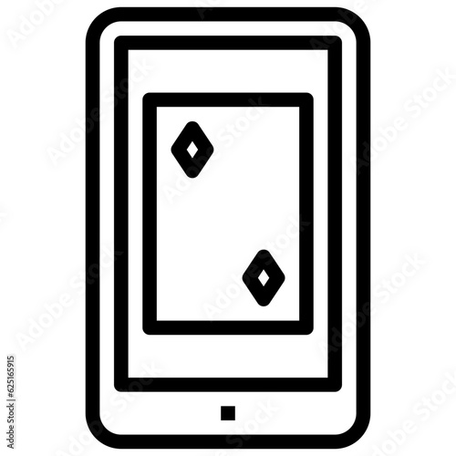 mobile phone line icon,linear,outline,graphic,illustration