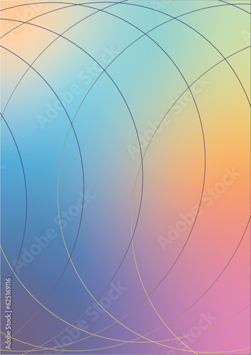 abstract background with circles