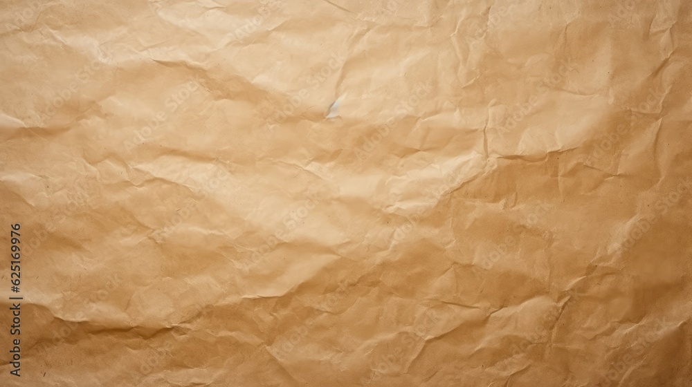 Brown Recycled Kraft Paper Crumpled Texture Brown Recycled Kraft Paper Crumpled Texture