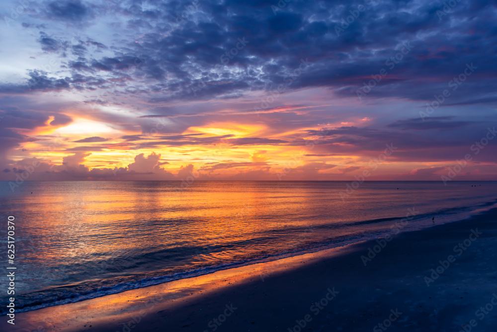 Stunning Sunset Naples Beach