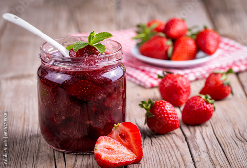 Homemade delicious strawber...