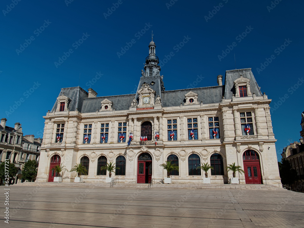 Hôtel de ville. Poitiers, Nouvelle-Aquitaine, France