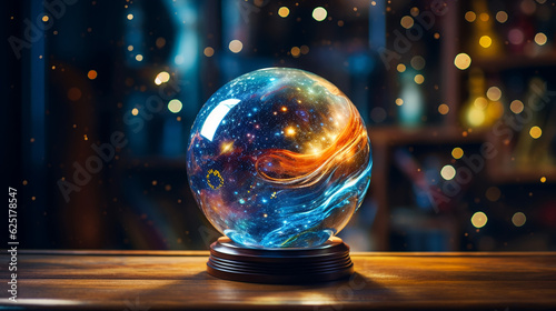esoteric glass transparent ball