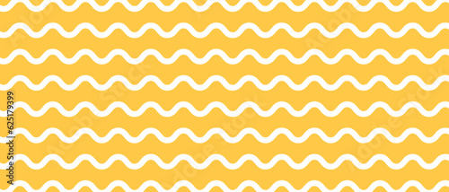 Abstract noodle pattern. Graphic spaghetti background with yellow ramen noodles. Isolated vector illustrations on white background.