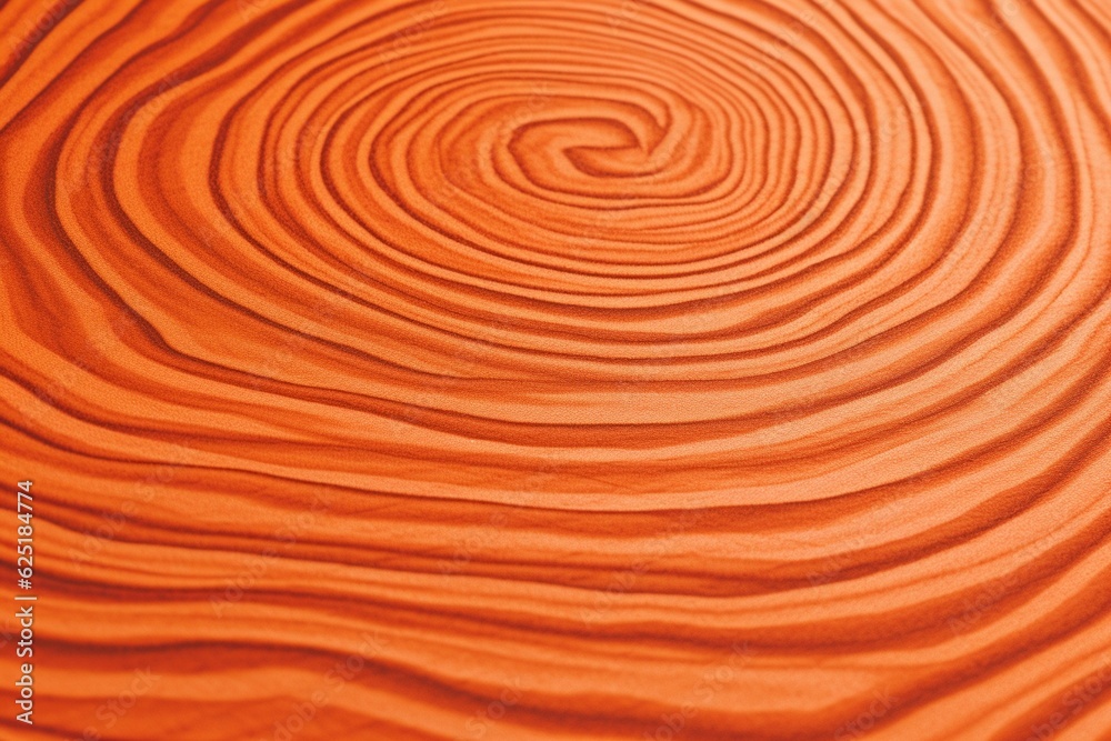 Fototapeta premium an orange wood grain texture in the style of a risograph print