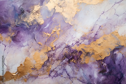 Wallpaper Mural Abstract golden purple marble texture background Torontodigital.ca