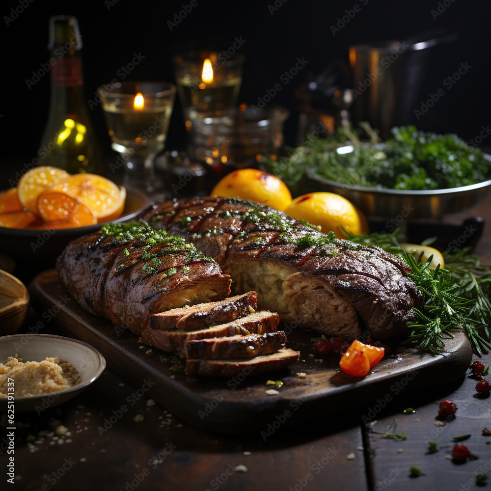 grilled steak with vegetables grilled steak with vegetables