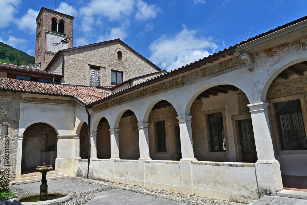 I Chiostri dell'Abbazia cistercense di Santa Maria di Follina, Treviso - Veneto