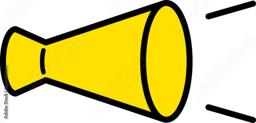 メガホンのアイコン（megaphone icon）