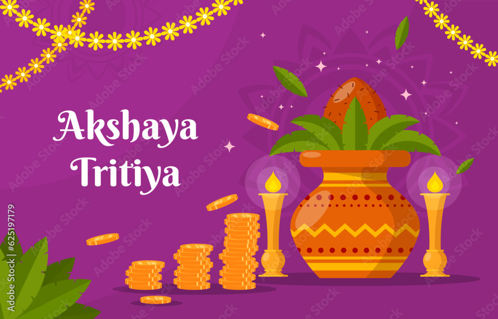 Akshaya Tritiya Background Design