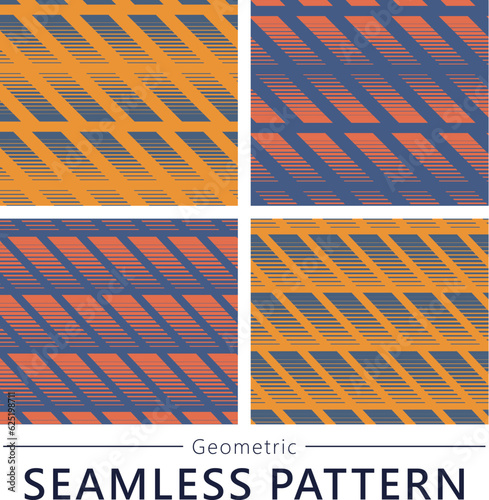 Geometric seamless vector pattern n51