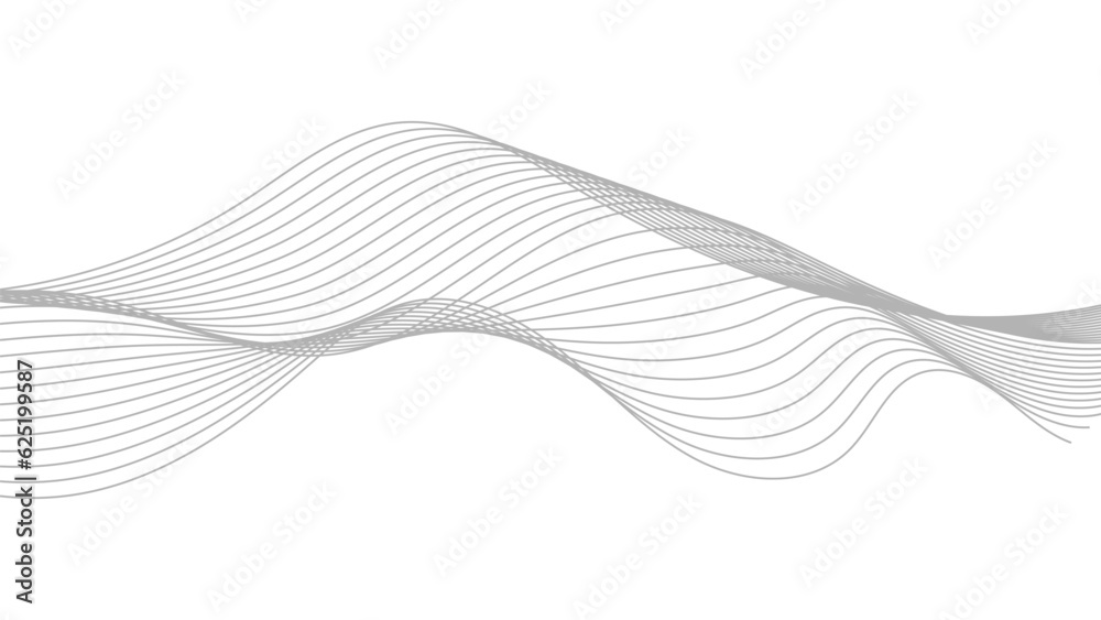 Technology Wave Line Pattern Abstract Background With Particles. Wallpaper. Vector Illustration Technology Wave Line Pattern Abstract Background With Particles. Wallpaper. Vector Illustration