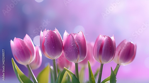 purple crocus flowers HD 8K wallpaper Stock Photographic Image
