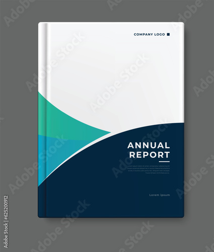annual report template cover design