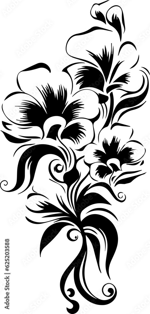Silhouette flower plant images Silhouette flower plant images