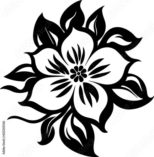 Silhouette flower plant images