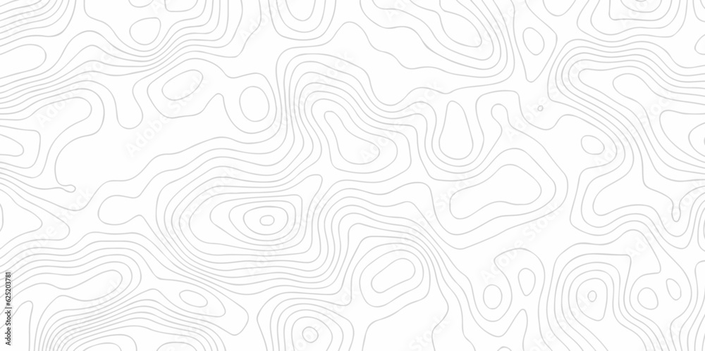 Background of the topographic map. Topographic map lines, contour background. Dense lines, Background of the topographic map. Topographic map lines,