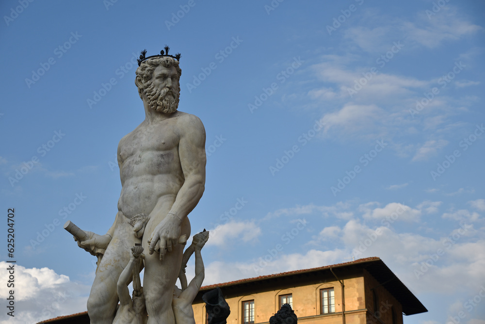 Obraz premium Statue place de la Signoria à Florence. Italie