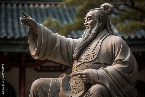 Fototapete Confucius. generative ai