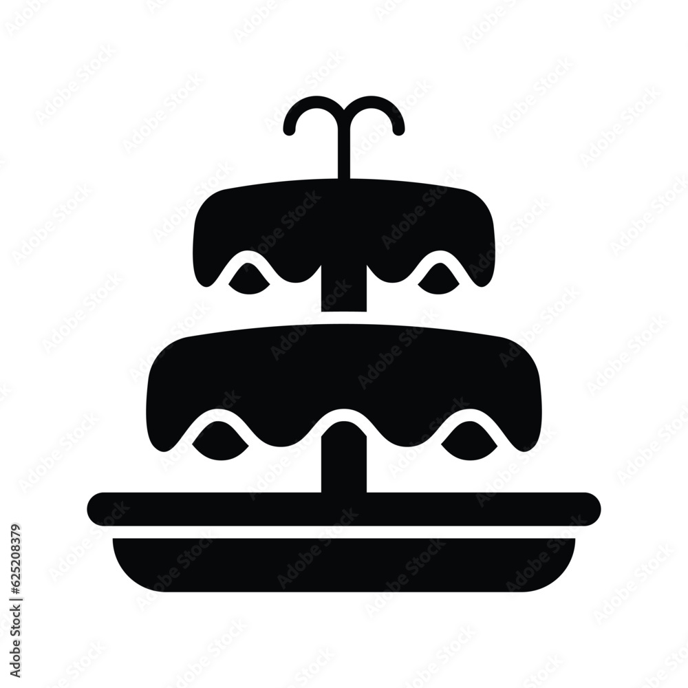 Tasty and delicious chocolate fountain vector, chocolate milk dessert icon in modern style Tasty and delicious chocolate fountain vector, chocolate milk dessert icon in modern style