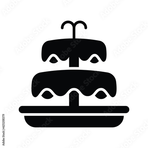 Tasty and delicious chocolate fountain vector, chocolate milk dessert icon in modern style