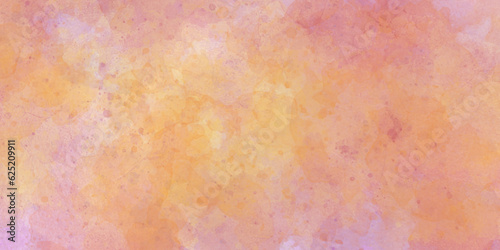 Pink and yellow watercolor background abstract watercolor background with watercolor splashes. Abstract seamless pink watercolor texture background. 