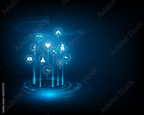 medical background symbol design