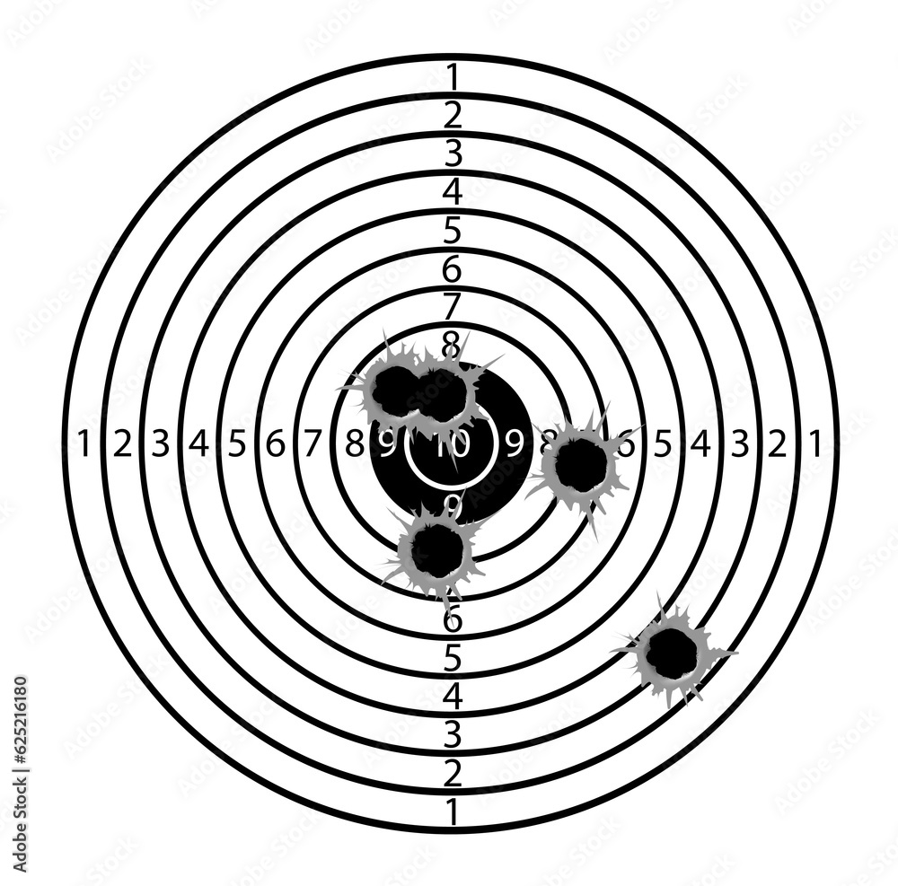 Targets life size with holes from bullets blank mocap for shooting from machine guns and pistols. Targets life size with holes from bullets blank mocap for shooting from machine guns and pistols.