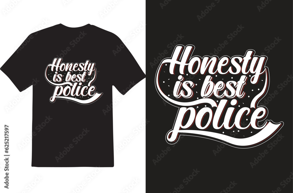 Typography t-shirt design.