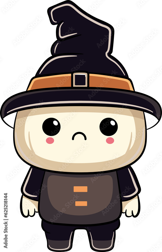 Ghost halloween cartoon with outline Ghost halloween cartoon with outline