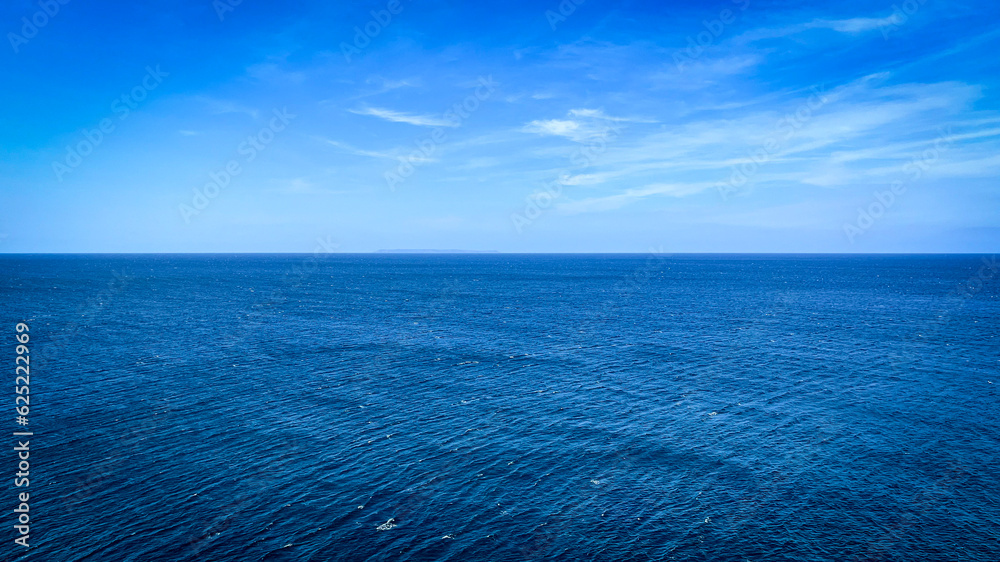 blue sky and sea