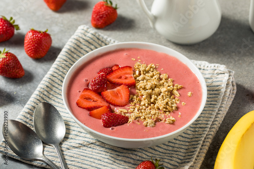 Wallpaper Mural Homemade Strawberry Smoothie Bowl Torontodigital.ca