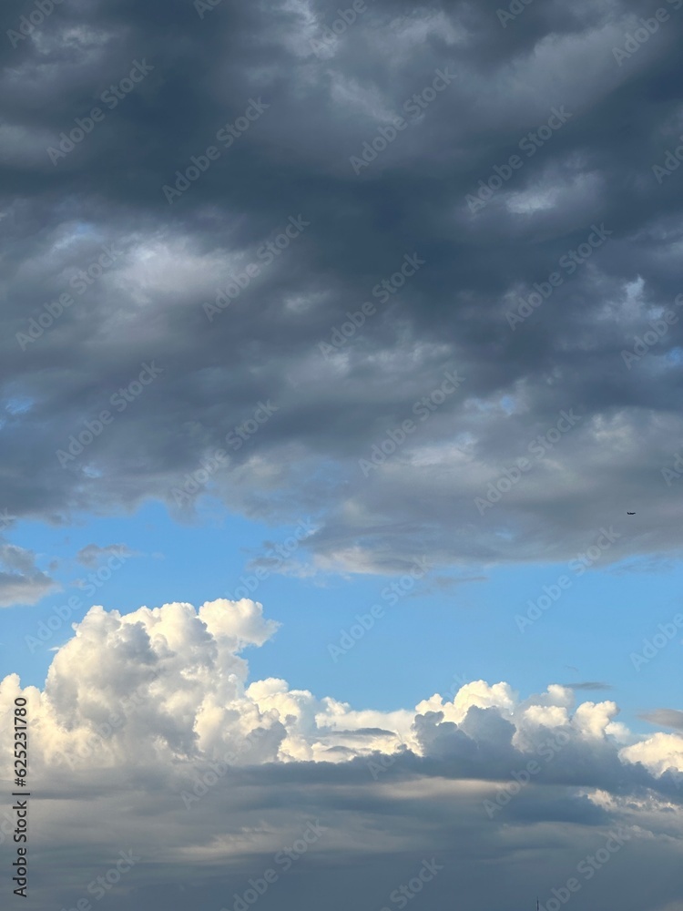 Obraz premium blue sky with clouds