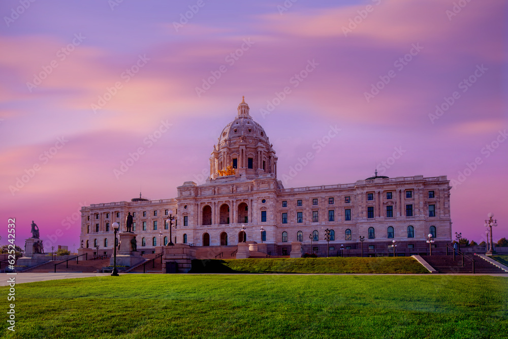 Minnesota State Capitol Building in Saint Paul,  Minneapolis,  