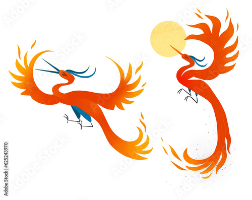 Phoenix Illustration - the Fire Bird photo