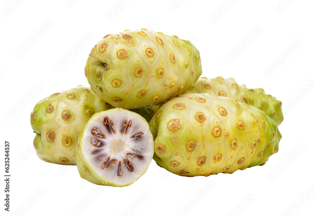 Noni fruits on transparent png Noni fruits on transparent png
