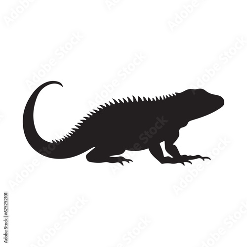 lizard silhouette