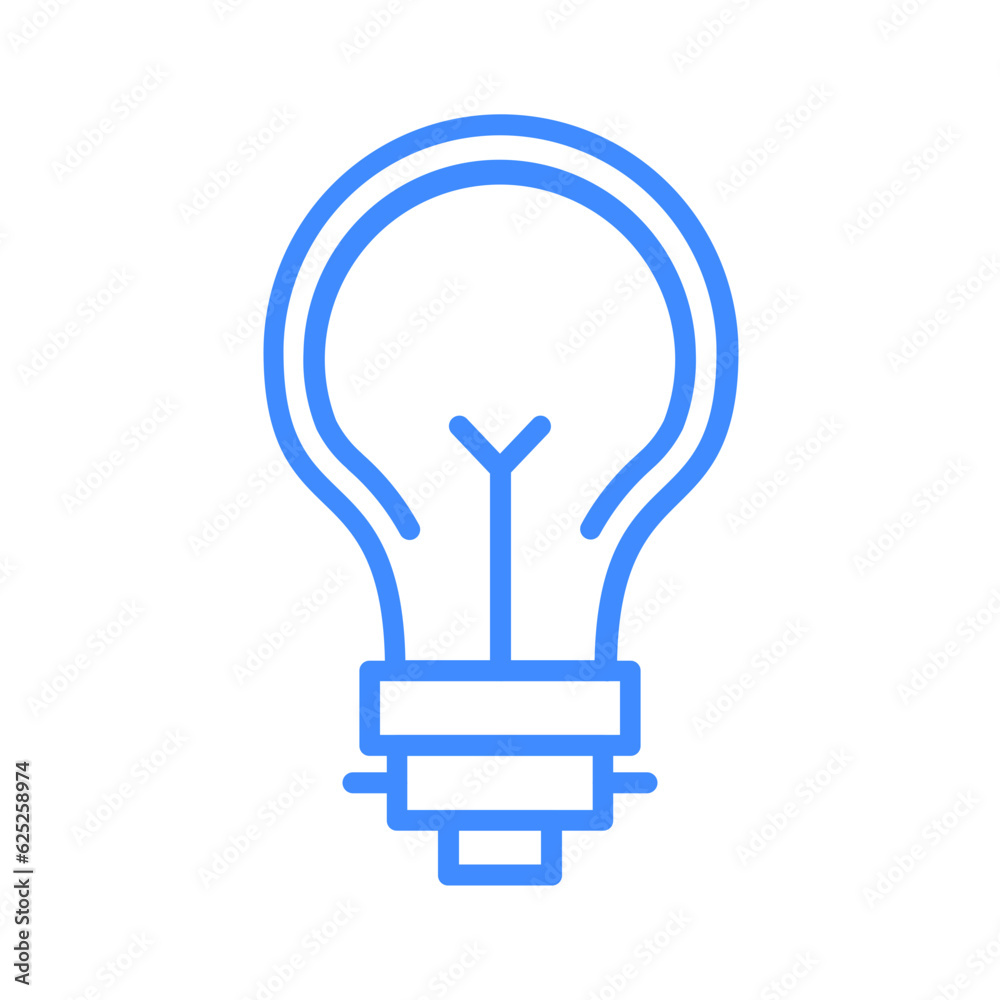 Fototapeta premium Light Bulb Icon Design