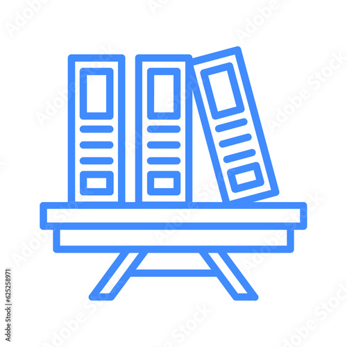 Bookshelf Icon Design