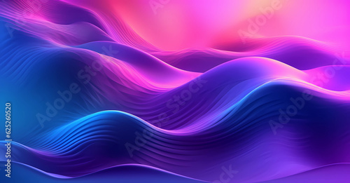 abstract background with waves AI GENERATIVE