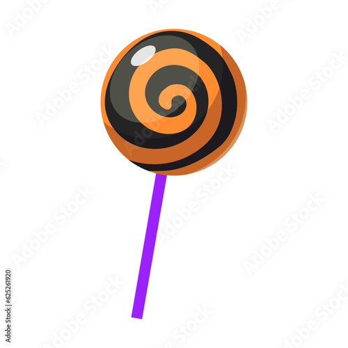 lollipop isolated on white background