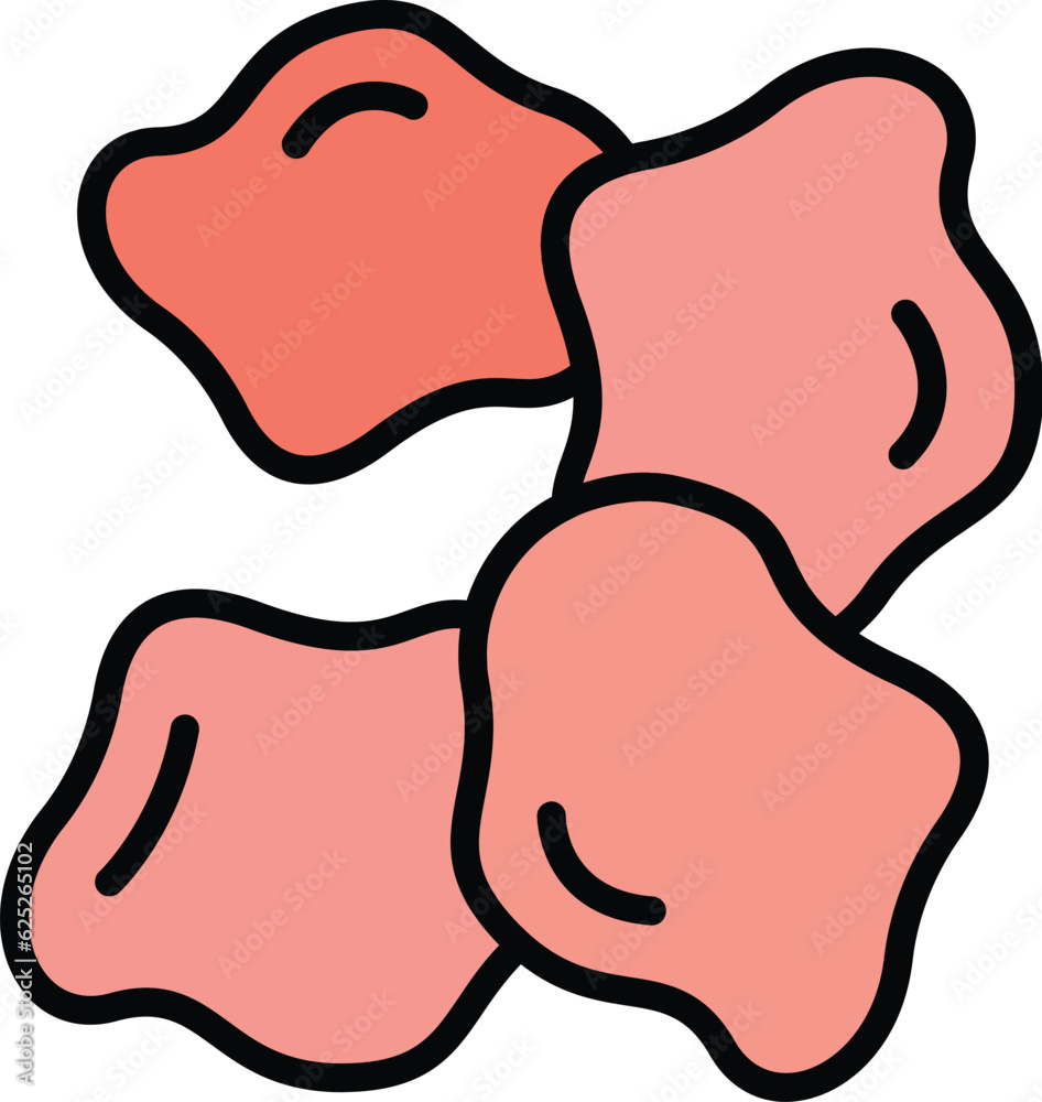 Antistress toy icon outline vector. Fidget pop. Push sensory color flat Antistress toy icon outline vector. Fidget pop. Push sensory color flat