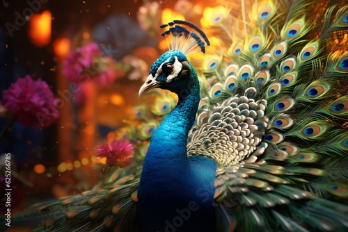 peacocks, Generative AI