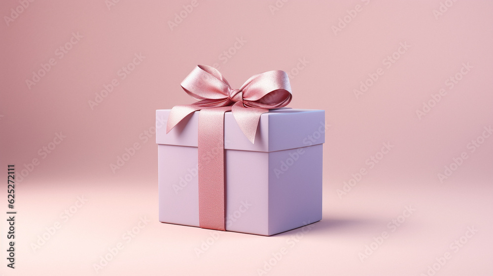 Obraz premium A present in a box, created with generative AI technology