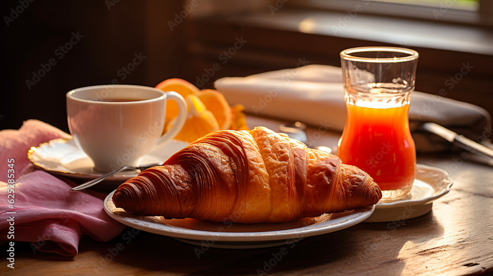 French Breakfast - AI Generative French Breakfast - AI Generative