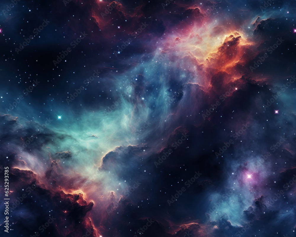Colorful Space Wallpaper