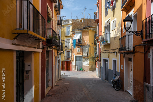 Small village of Villajoyosa, Spain