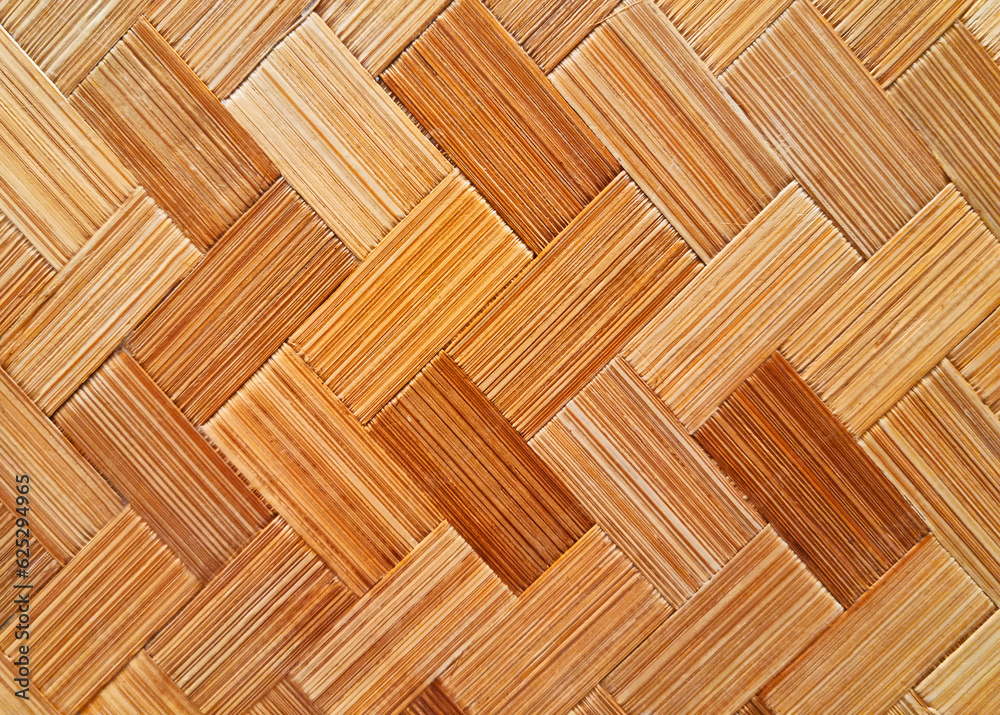 A woven straw surface made of bamboo, ecological used for carpets or for serving food, for the bottom of a pot or a plate. Ecological material that can be recycled. Used for flooring and parquet A woven straw surface made of bamboo, ecological used for carpets or for serving food, for the bottom of a pot or a plate. Ecological material that can be recycled. Used for flooring and parquet